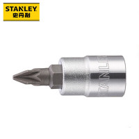 史丹利(STANLEY)86-751-1-22 6.3MM系列米字旋具套头 小飞套头 汽修扳手批头 #2