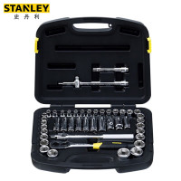 史丹利 94-187-22 46件套12.5MM系列公英制组套 大飞机修扳手套头
