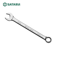世达(SATA)英制全抛光两用扳手梅花扳子板子五金工具呆扳手双头扳手40110(13/16英寸)