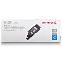 富士施乐(Fuji Xerox)CP105青色原装硒鼓经济型墨粉盒/CT202546 约700页