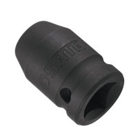 世达(SATA)1/2英寸大飞六角风动套头头套管套头电动气动扳手发黑套头34304(11mm)