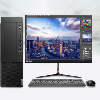 联想启天M437台式机 i5-10500/16G/1T+256固态/无线上网/支持蓝牙/23.8英寸显示器