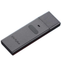 联想(Lenovo) 指纹加密优盘USB3.0商务U盘硬件加密高速大容量移动闪存旋转金属款创意 FU100 32G