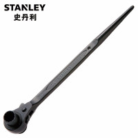 史丹利(STANLEY)94-176-2-23 公制双口尖尾棘轮扳手 双向自动套头 两用扳手 17×19MM