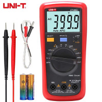 优利德(UNI-T)数字万用表高精度电流表自动量程万能表电工表 UT136C+