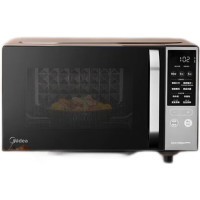 Midea 美的 家用变频微波炉烤箱一体机20升小型平板加热 一级能效 智能菜单多功能光波炉PC20M4
