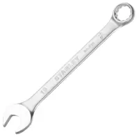 史丹利(STANLEY)梅开两用扳手B系列梅花开口扳手喷砂18mm STMT80231-8-23