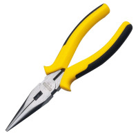 史丹利(STANLEY)尖嘴钳有牙尖咀钳DYNAGRIP长嘴电工钳子6英寸84031