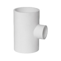 联塑 LESSO PVC-U给水配件90°异径三通 白色 dn90X50