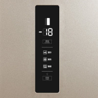 TCL对开门电冰箱电脑控温流光金金色509WEFA1 500+升