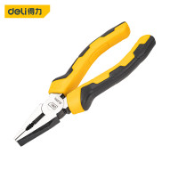 得力(deli) DL2006 双色胶柄钢丝钳老虎钳 6英寸