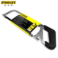 史丹利(STANLEY)15-265-23 钢锯架 橡胶手柄 手锯 木工工具 锯条锯拉花 255MM