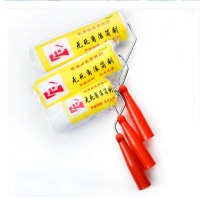 苏识 滚筒刷无死角滚刷乳胶漆小滚筒涂料滚筒 4寸小拇指手柄31厘米 10把装