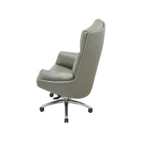 企诺 办公室老板椅办公椅可躺现代简约 科技皮 800*500*1200mm