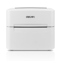 得力(deli)热敏打印机 电子面单 条码标签打印机 DL-730C(白)