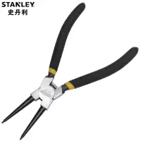 史丹利(STANLEY)84-362-23 德式孔用直嘴卡簧钳 卡环钳 挡圈钳 弹簧钳内卡 5英寸