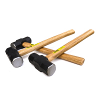 史丹利STANLEY 木柄八角石工锤10lbs 方头重型砸墙拆墙建筑铁锤榔头石工锤子 56-610-23C企业定制