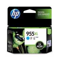 惠普(HP)L0S63AA 955XL原装墨盒 青色高容装 打印机适用8210 8216 8710 8720 8730