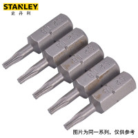 史丹利(STANLEY)63-050T-23 6.3MM系列花形旋具头 10支装 T40×25MM