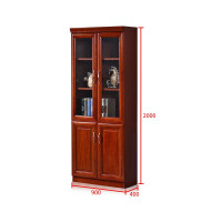 中伟现代简约书柜资料柜办公柜档案文件柜可定制书柜 二门文件柜