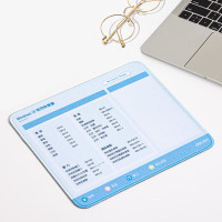 得力(deli)快捷键办公游戏鼠标垫 鼠标垫小号办公初学者电脑小白神器 鼠标垫电竞 LN105 蓝色