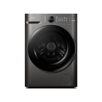 美的滚筒洗衣机全自动 10公斤洗烘一体 直驱变频 智能投放 香薰护肤洗 初见MD100VT737WIDT