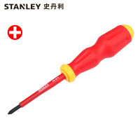 史丹利/STANLEY 绝缘十字螺丝批PH1x80mm 电工用起子改锥磁性耐高压起子螺丝刀 65-973-22 可定制