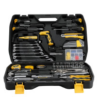 得力(deli)DL5967 80件综合维修组套 多功能电工木工维修工具套装