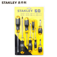 史丹利STANLEY 8件套铬钒钢胶柄螺丝批 电工起子小梅花家用维修改锥强磁工具工业级 STHT92004-8可定制