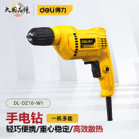 得力(deli)DL-DZ10-W1 10MM手电钻 电动螺丝刀 起子机 可调速手枪钻 500W