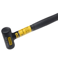 史丹利STANLEY 防震锤12oz 橡胶锤橡皮锤子橡皮榔头软安装锤橡胶锤 57-561-22企业定制