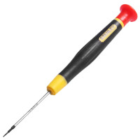 史丹利(STANLEY)精密一字螺丝刀起子微型手机电脑钟表起子-1.0x45mm 66-301-23