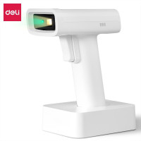 得力 deli 14970W 无线二维扫描枪扫码枪 影像式 手机电脑屏幕扫描 餐饮商超 快递物流收款收银扫码枪
