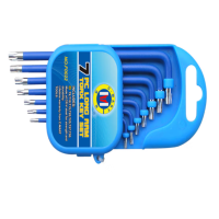 西玛(C-MART)七件套星型扳手 T9-T30mm F0022