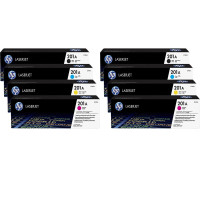 惠普(HP)CF210A 211A 212A 213A 2套四色硒鼓131A 2套*黑色3040彩色14400