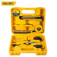 得力(deli)DL1008J 8件工具套装 综合维修工具组套 电工工具汽修工具箱