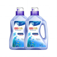 立白御品 海洋炫白洗衣液持久留香护衣防串色爱情海橙花香氛 1kg*2瓶