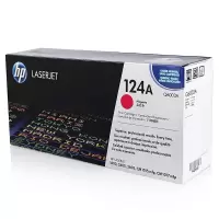 惠普124A红色原装LaserJet硒鼓适用于(HP LaserJet1600和2600/2605/CM1015 )