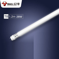 公牛LED节能灯日光灯家用长条照明T8灯管1.2米荧光灯光管灯棒28W T8灯管 6500k MZ-A028A-AD