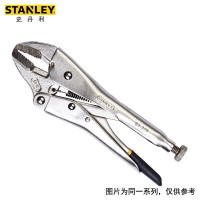 史丹利(STANLEY)84-370-23 直齿大力钳 工业级固定夹持钳 带刃口加力钳子 7英寸
