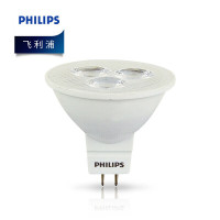 飞利浦(PHILIPS)LED灯杯低压射灯泡插脚 MR16 直径46cm 12V 5W 暖光2700K 10只装