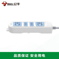 公牛(BULL)新国标插座/插线板/插排/排插/接线板/拖线板 4位无开关全长4米 GN-101 10A 250V 15