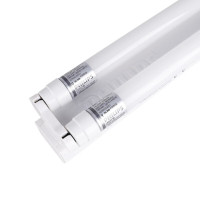 飞利浦(PHILIPS)LED T8灯管支架空包平盖灯管灯座BN011C 单端进电 双管 0.6m