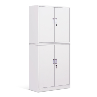 中伟钢制资料柜档案柜书柜文件柜办公柜铁皮柜储物柜分体 双节柜升级款