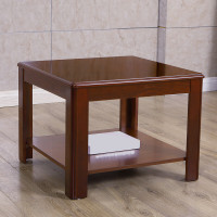 海艾珈办公沙发茶几组合长条茶几简约时尚会客接待实木茶几小方几