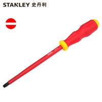 史丹利/STANLEY 绝缘一字螺丝批8.0x175mm 电工用起子改锥磁性耐高压起子螺丝刀 65-970-22可定制