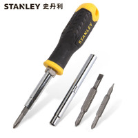 史丹利STANLEY 6用多功能螺丝批刀家用小十字一角起子多功能手机维修工具可拆 STHT68012-8-23 企业定制