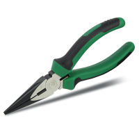 老A(LAOA)LA111236 尖嘴钳 有牙尖咀钳 长嘴钳子可剪钢丝剥线铬镍钢6英寸