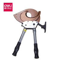 得力(deli) 棘轮电缆剪Φ95mm电缆扒皮钳多功能剥线钳拔线钳DL-J95 定制