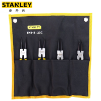 史丹利(STANLEY)TK911-23C 4件7英寸卡簧钳套装 内外卡弹簧挡圈钳组套